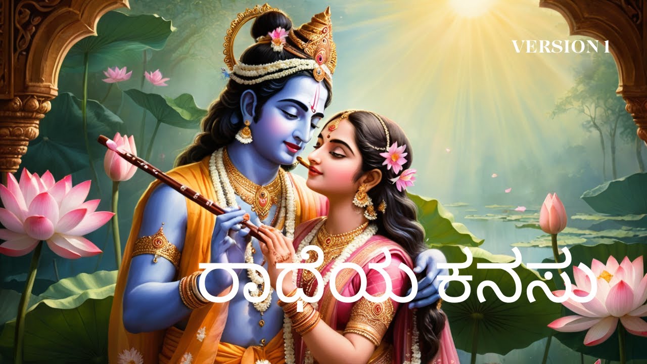 Kanusu ರಾಧೆಯ ಕನಸು 1 (Radheya Kanusu) | Radha Krishna Kannada Love Song ...