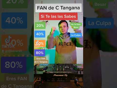 Eres FAN de C Tangana 🔥😈 Si te las Sabes Todas