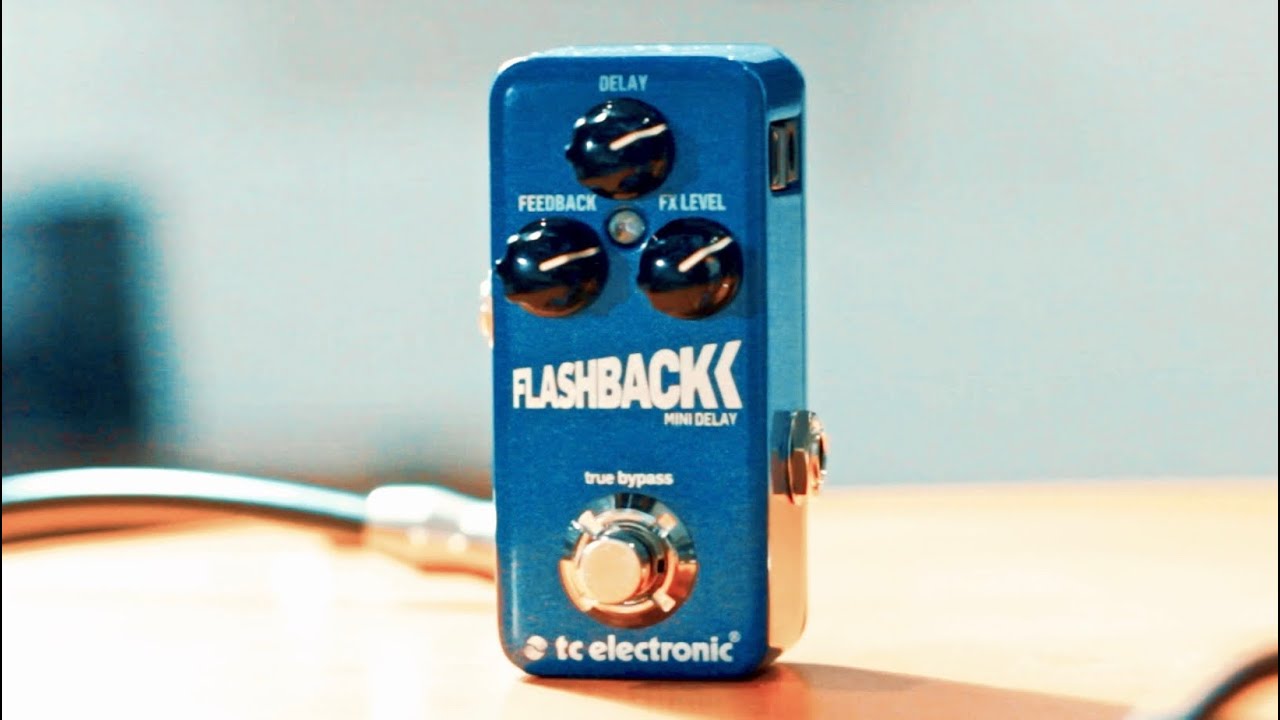 TC Electronic Flashback Mini Delay || Quick Sound Demo