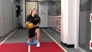 ½ Kneeling MB Side Throw