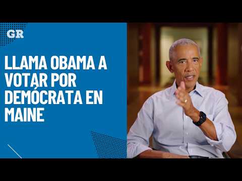Obama calls for vote for Democrat in Maine