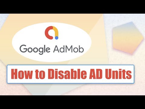 How to Enable and Disable Ad units in Google AdMob