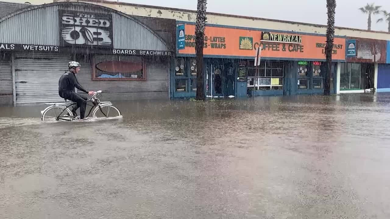 Flooding Impacts Various Areas Of San Diego County - YouTube