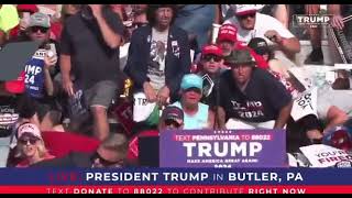 Amerika Eski Başkanıdonald Trumpa Suikast.