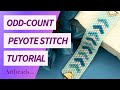 Odd-Count Peyote Stitch: Catching the Tail Thread Method Tutorial