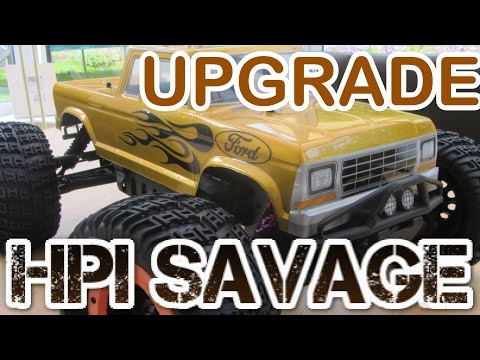 Kit Conversion Hpi Racing Savage X 17mm – Réf. HP160140 – Neuf Sous Blister