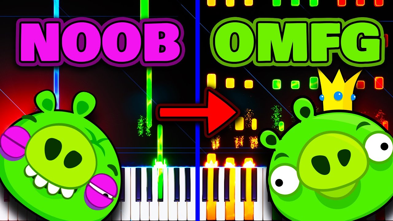 Bad Piggies Theme but it gets harder and H A R D E R