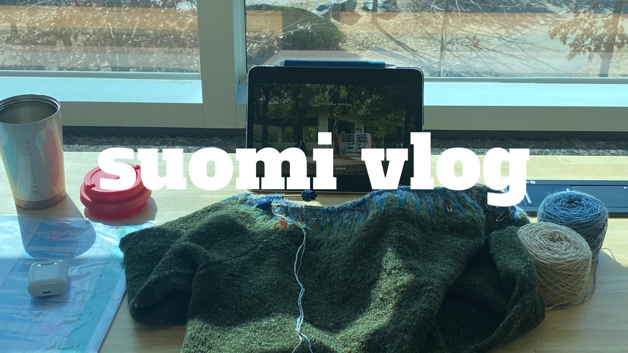 뜨개브이로그 | 에끌로그 | 예쁜 뜨개책 아무히비 | 뜨개가 잘되는 나만의 공간