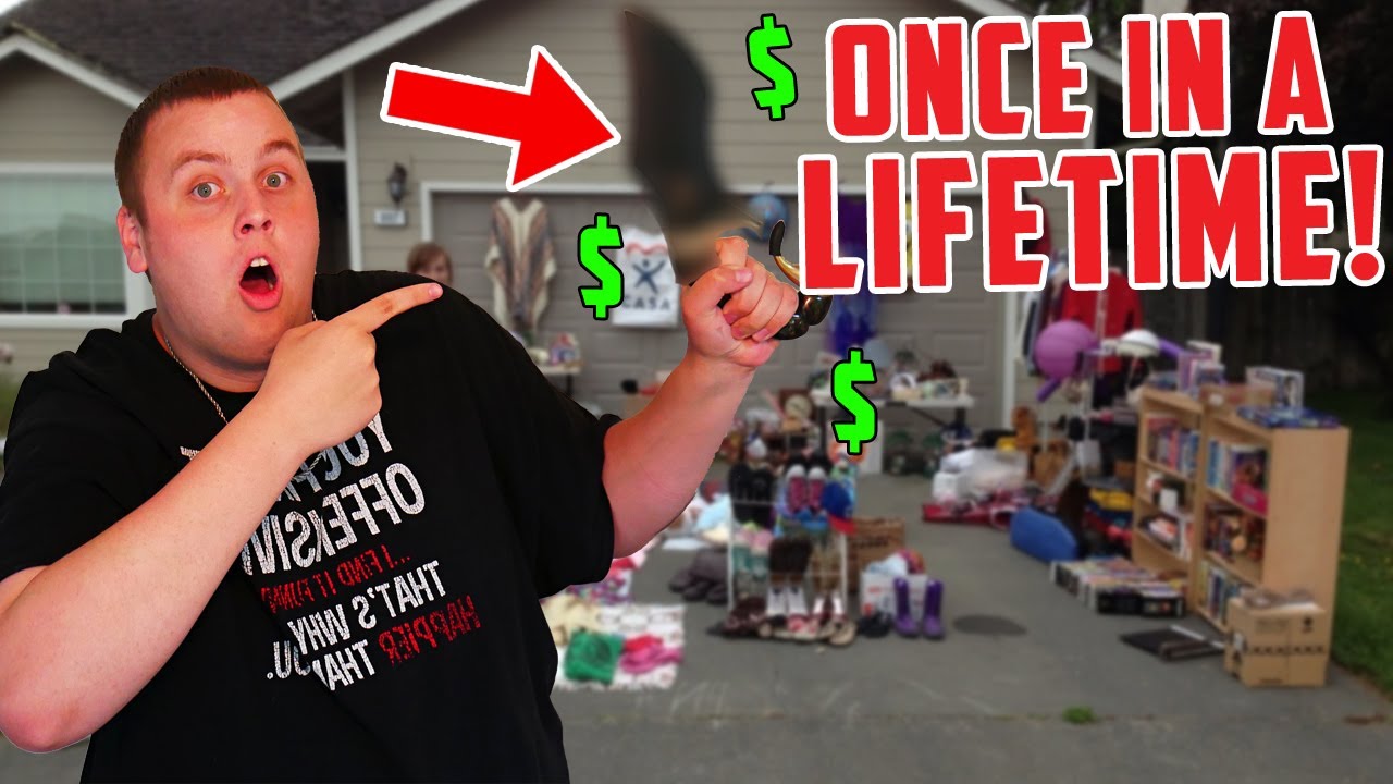 ONCE IN A LIFETIME FIND! This Is EPIC! Yard Sale Finds Worth BIG MONEY