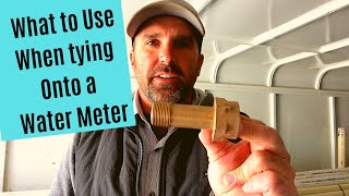 What to Use To Tie onto a Water Meter