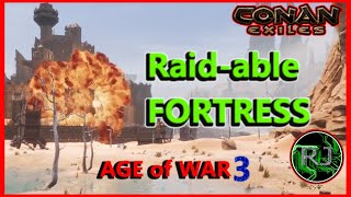 Easy Way To Raid NEW Fortress in Chapter 3 AGE of WAR!