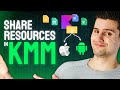 How to share resources in kmm strings images etc