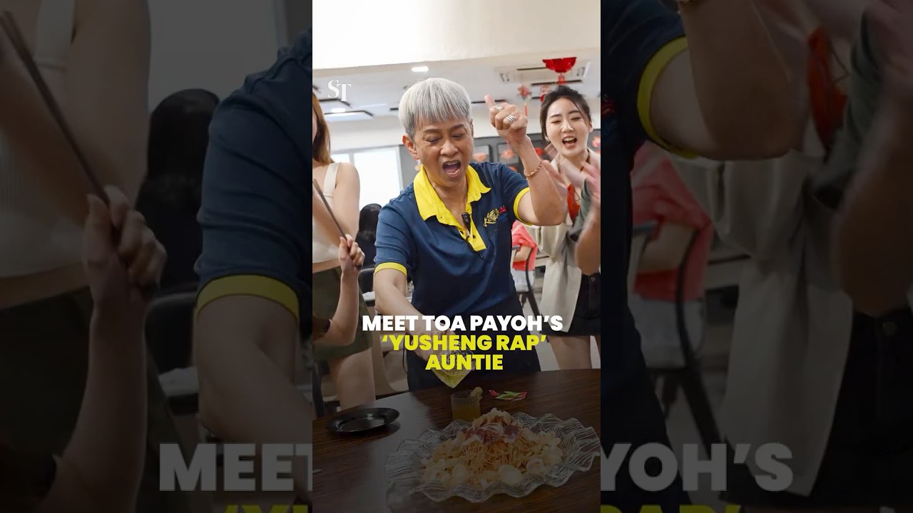 Lohei with a beat: Meet Toa Payoh’s 'yusheng rap' auntie