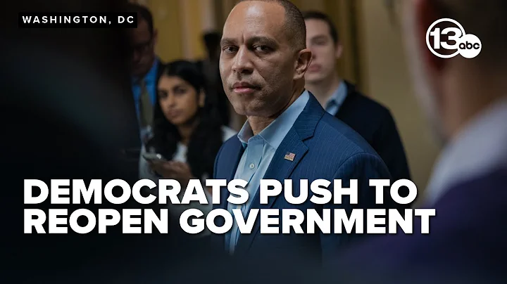 FULL: Hakeem Jeffries, Democrat leaders push for healthcare talks with Republicans amid shutdown