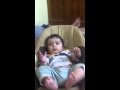 طفل يقول با با با با جميل جدا