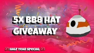 5X BB8 Hat Giveaway | Half Year Anniversary Special | Shell Shockers