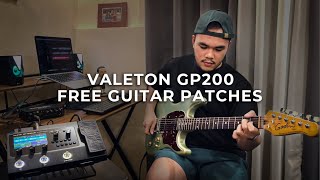 VALETON GP200 JR GUITAR PATCHES   WORSHIP TONES PRESETS [FREE]