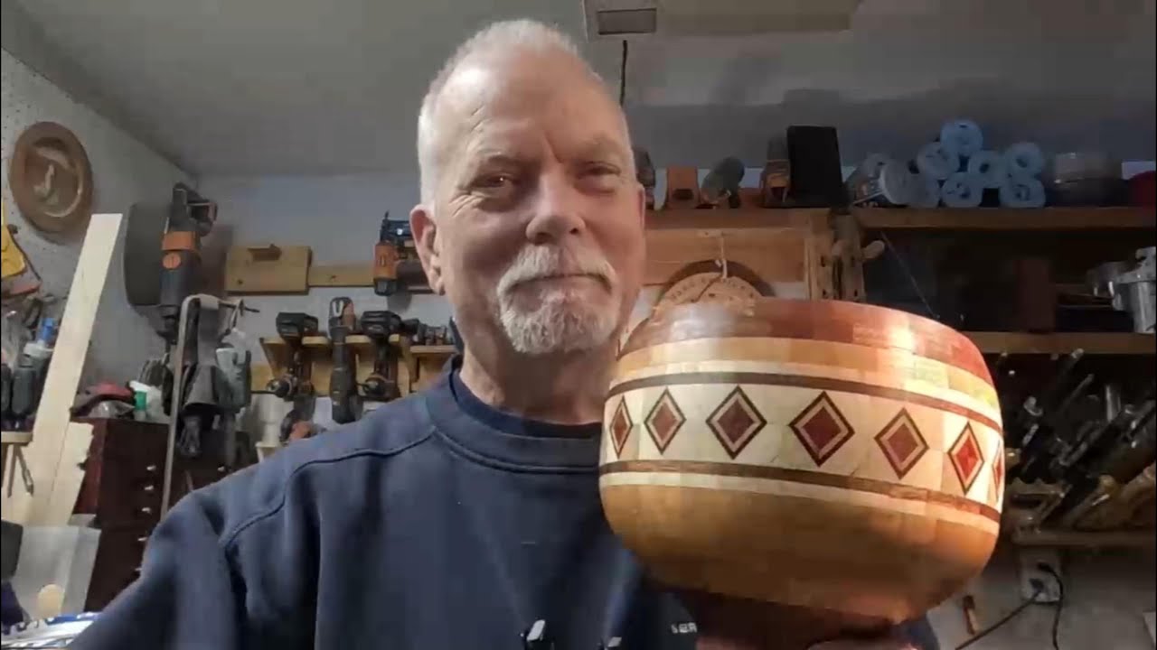 The Making of a Segmented Bowl with a Diamond Feature Ring