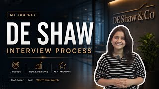 My DE Shaw Interview Journey | 7 Rounds