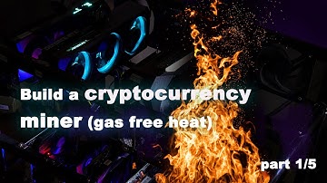 Cryptocurrency mining rig part 1/4 - earn money AND heat your home (no gas)