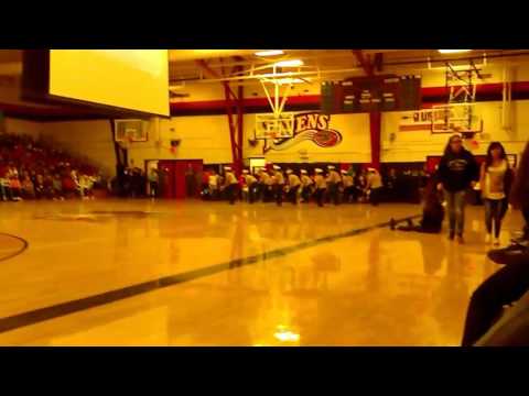 Rio Grande High School ROTC drill team