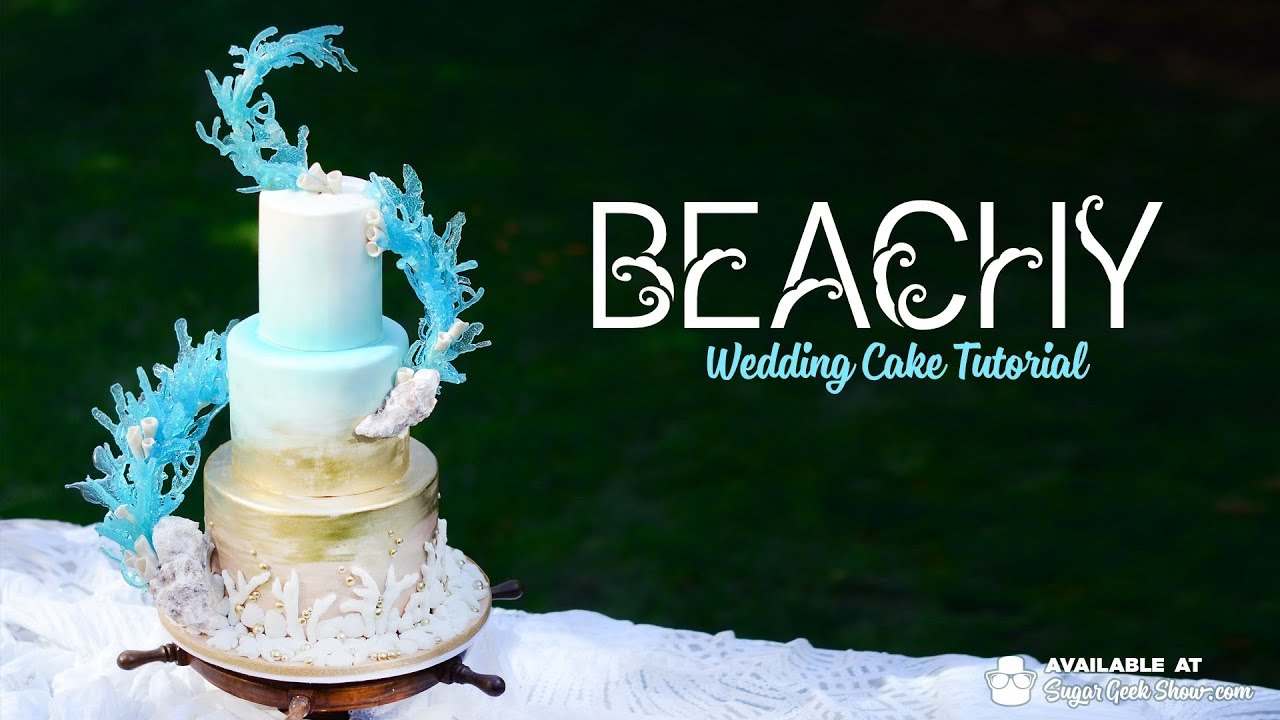 Beachy Wedding Cake Promo