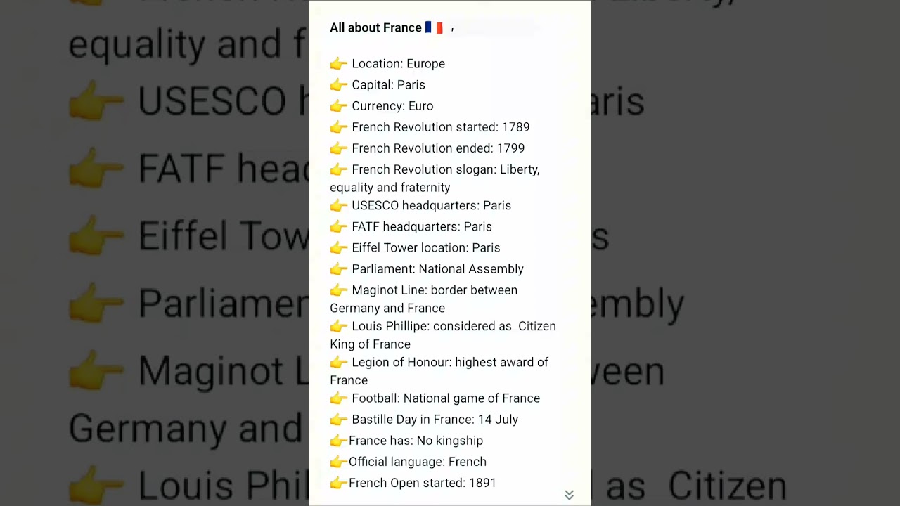 all about france 