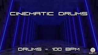 Cinematic Drums loops  - 100 BPM