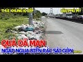 Khiếp hãi .DÃ .MAN CHƯA TỪNG THẤY - BỊT MŨI BÃI RÁC NGẬP NGỤA DƯỚI CHÂN CẦU PHÚ MỸ SÀI GÒN THỦ ĐỨC