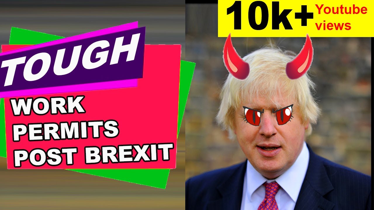 UK WORK VISA TO GET TOUGH POST BREXIT|UK VISA|UK IMMIGRATION|UKVI|UKBA|2019 HD