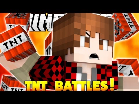 Minecraft: TNT BATTLES Mini-Game Challenge! (Bow TNT Spleef, TNT Run and TNT Tag!) - Minecraft: TNT BATTLES Mini-Game Challenge! (Bow TNT Spleef, TNT Run and TNT Tag!)