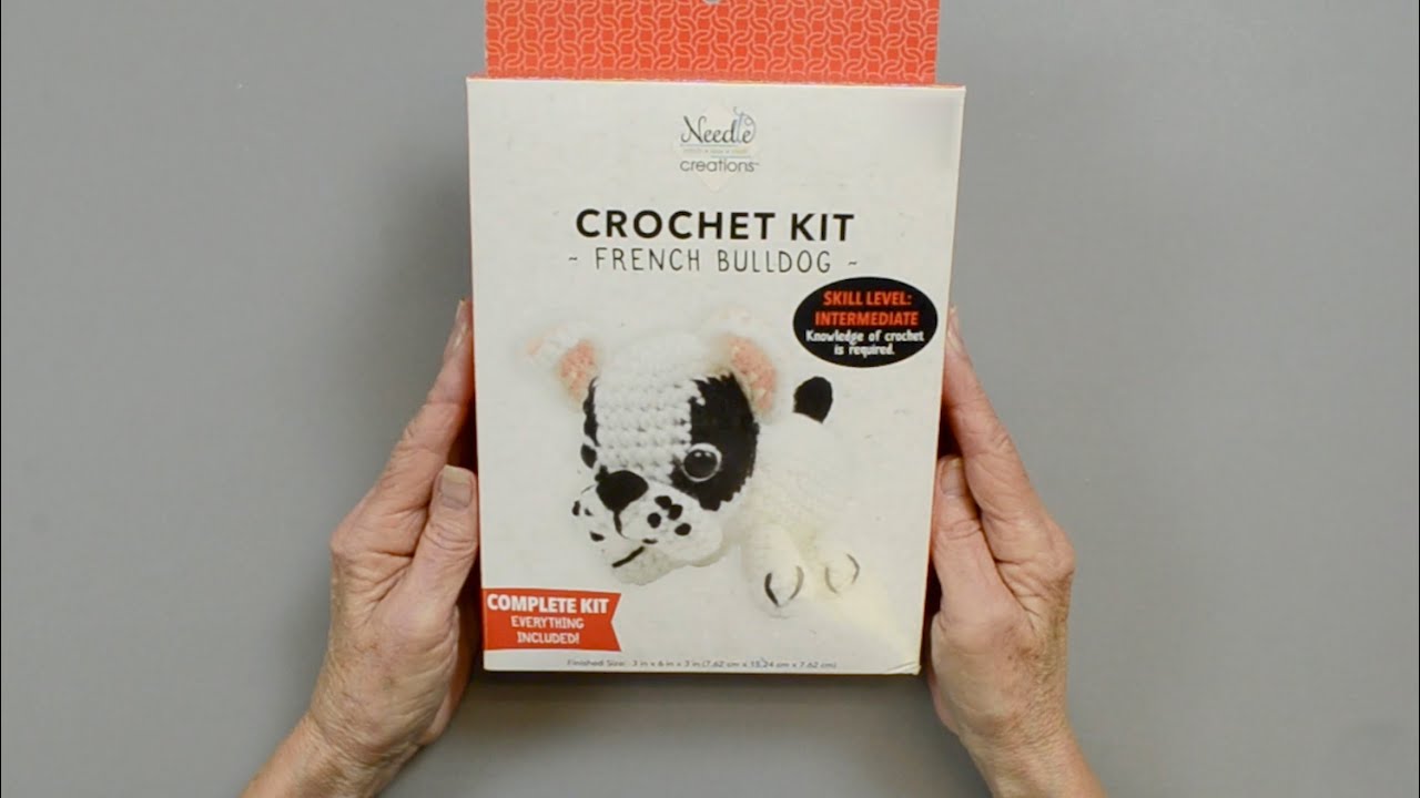 Fabric Editions Needle Creations Crochet Kit-Cow NCCRCHKT-COW - GettyCrafts