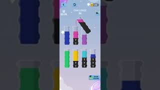 Fun time water color sort challenge Lv.36🥛😜🥛 #viral #kids #gaming #happy #games #fun #new #shorts