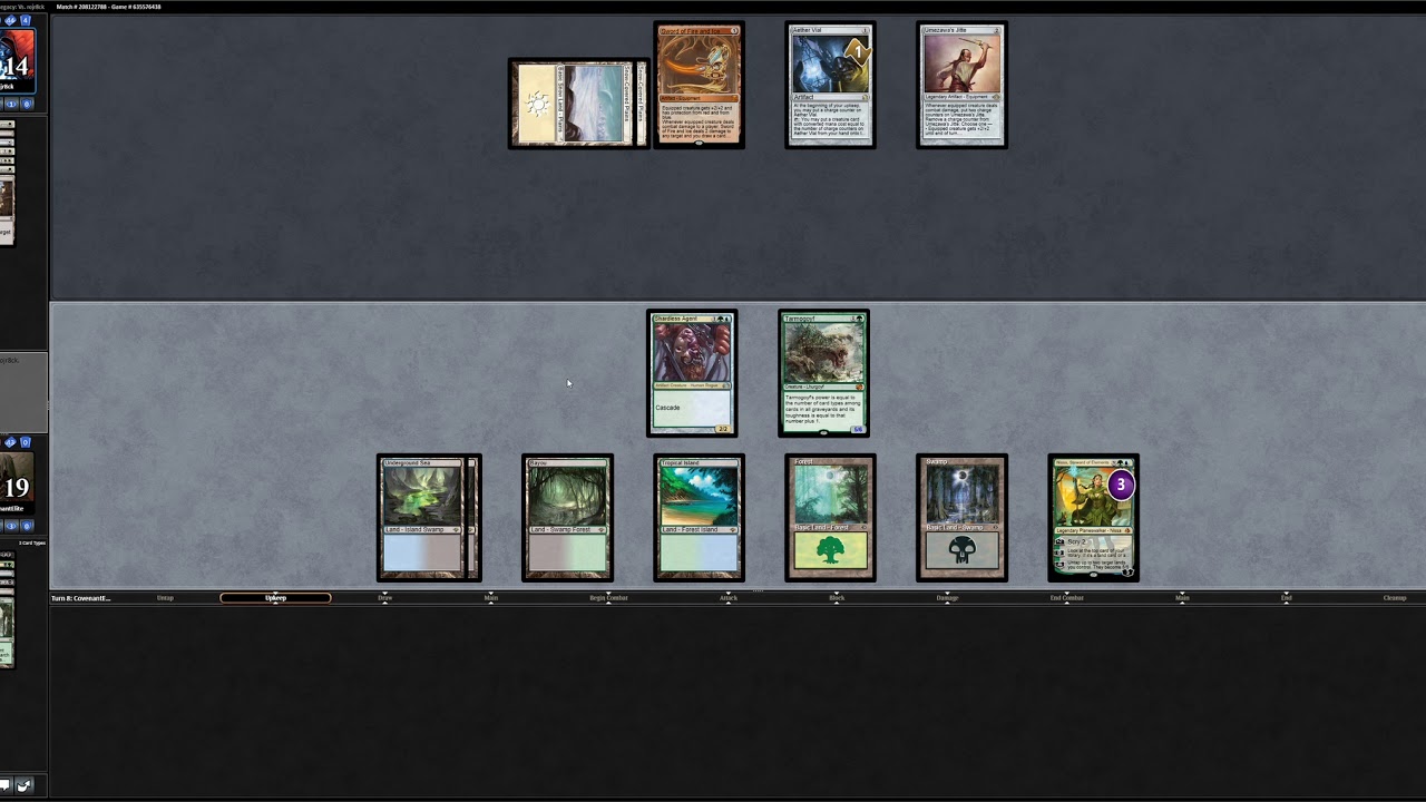 MTG Legacy - Shardless Walkers vs Death & Taxes