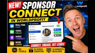NEW Sponsor Connect Feature in World Profit | Real-Time Chat, Video &amp; Leads
