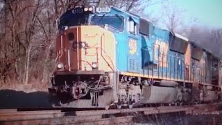 EMD Leading CSX E709-12 Westbound in Relay, Maryland