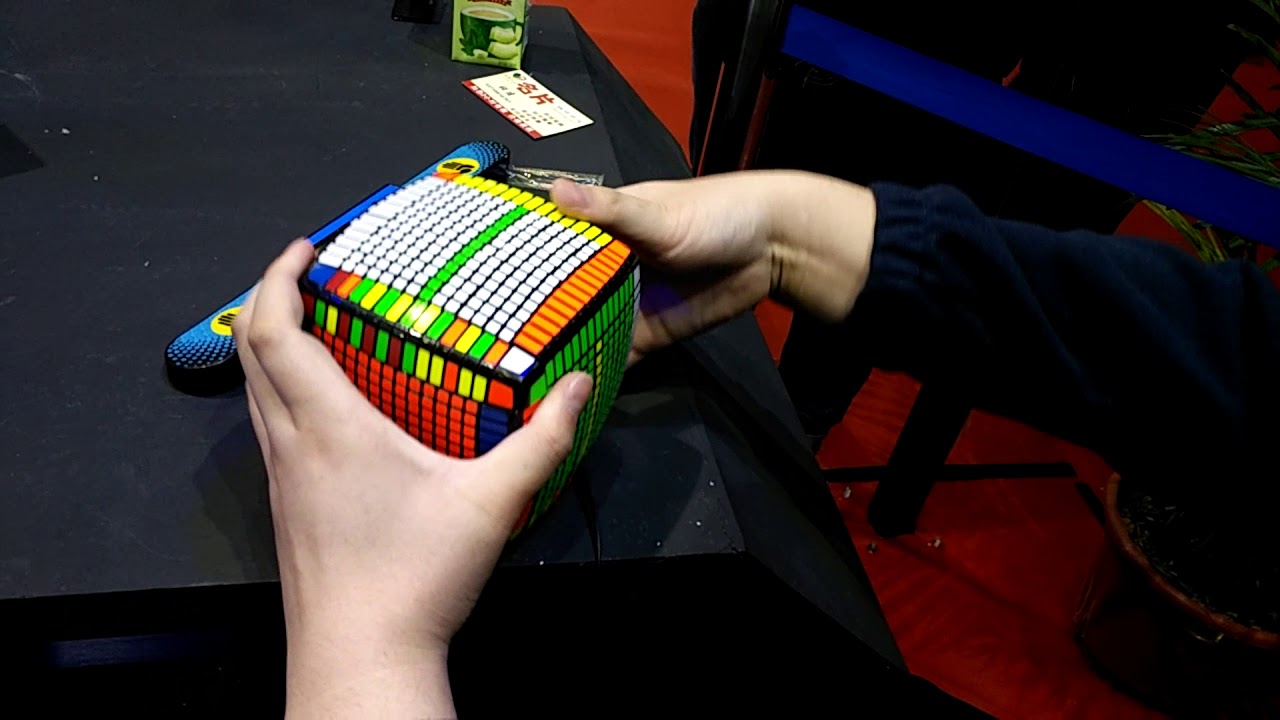 The First 15x15 Cube Solve in the World! YouTube