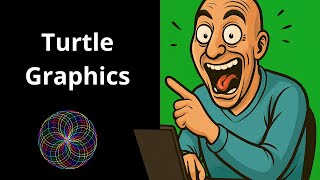 29. Python and Turtle Graphics - What you can do with two turtles