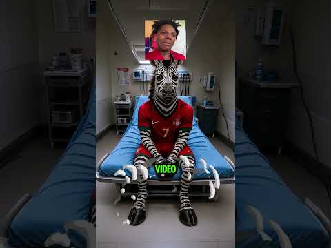 ISHOWSPEED ​​TURNED INTO A ZEBRA AND CR7 BECAME A LION TO HELP HIM