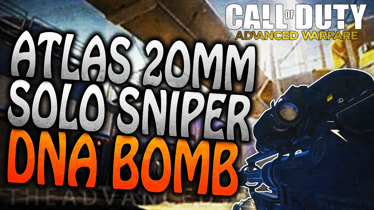 AW: "GOLD ATLAS SNIPER DNA BOMB SOLO" (DNA with Every Gun- ATLAS SNIPER)