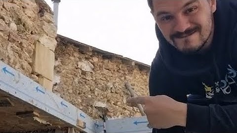 décoffrage de mon plan de travail