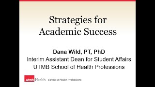 Strategies for Academic Success