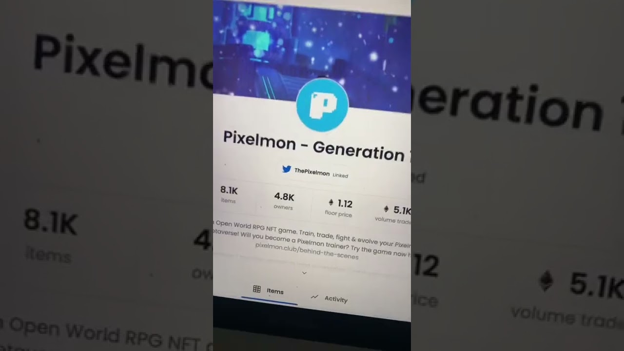 When You Mint Pixelmon For 3 ETH 