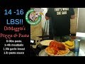 14-16lbs Dimaggio's Spaghetti, Meatballs and Garlic Bread Challenge