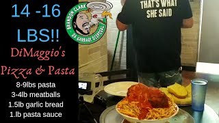 14-16lbs Dimaggio's Spaghetti, Meatballs and Garlic Bread Challenge