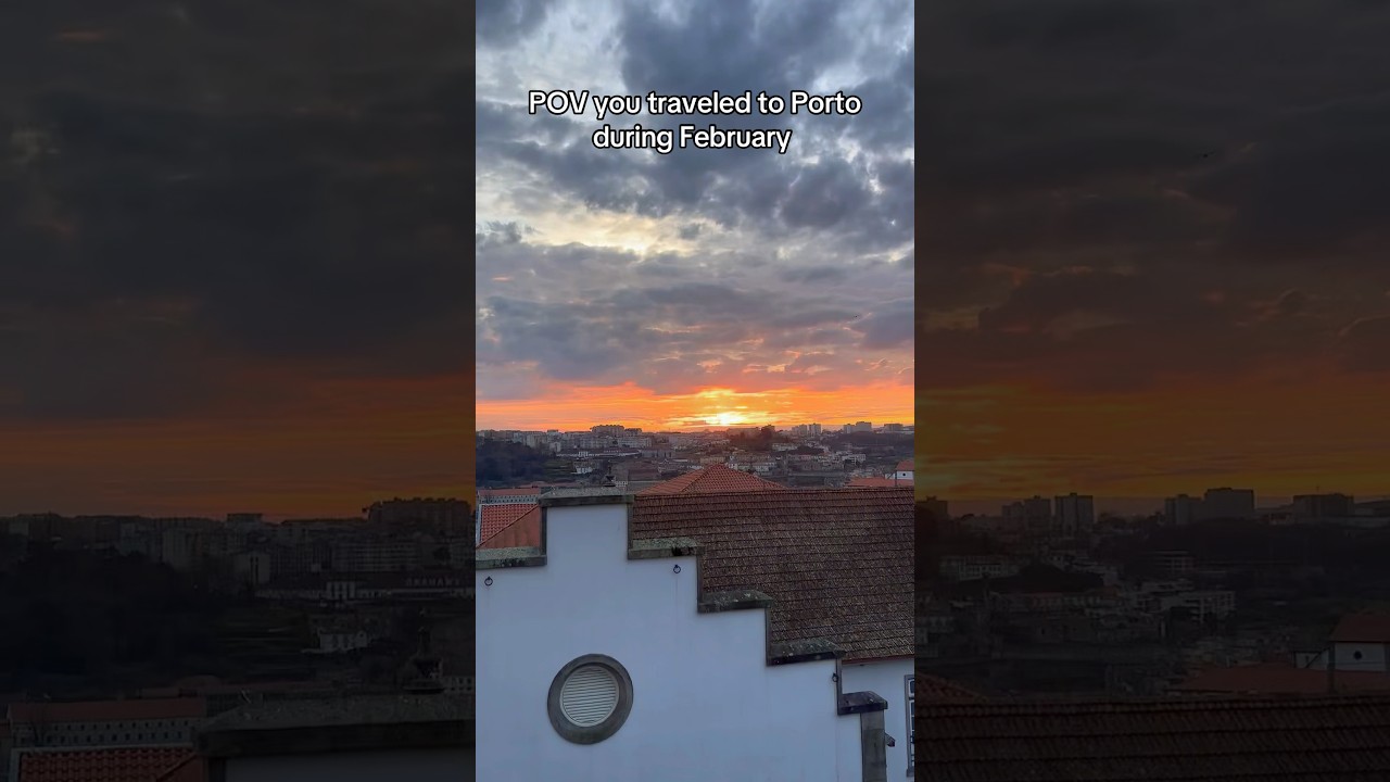 POV you traveled to Porto during February 🧡 