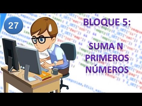27. Diagrama de Flujo en DFD || Ciclos o bucles || Suma n primeros números