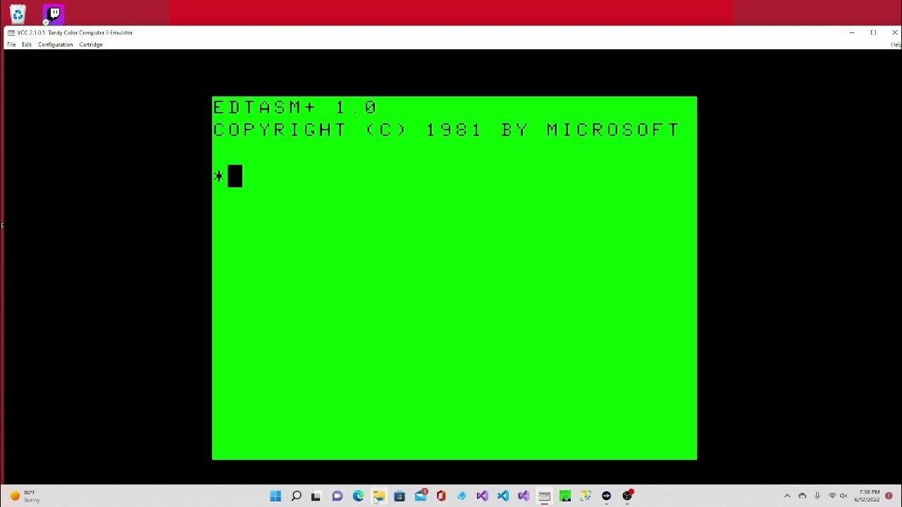 using-edtasm-and-vcc-to-enter-assembler-code-youtube