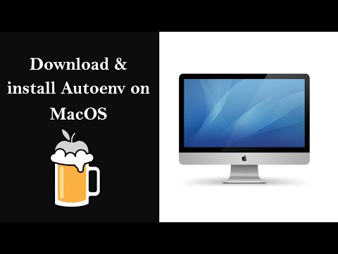How to Download & install autoenv on MacOS (Big Sur, Monterey, Catalina, Mojave) via Homebrew / brew
