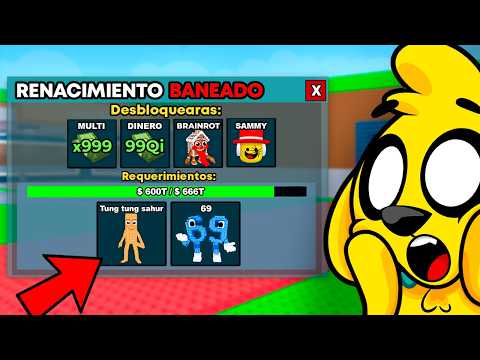 Encontré el RENACIMIENTO BANEADO?! de Steal a Brainrot